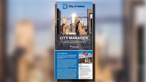 Drafted Dallas brochure features wrong city in photo – NBC 5 .